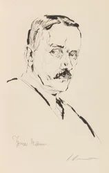 Portrait de Thomas Mann 1875-1955, 1924