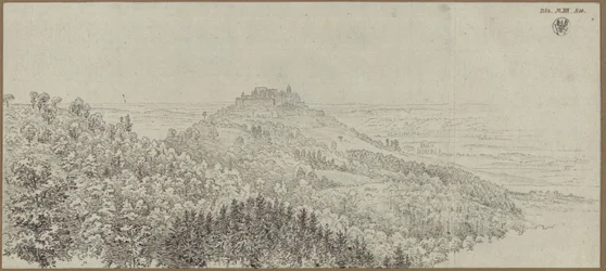 Vue de la forteresse de Cobourg depuis le nord