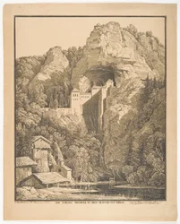 Le château de Predjama en Carniole, XII heures de Trieste