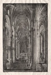 Intérieur de la cathédrale Saint-Étienne à Vienne