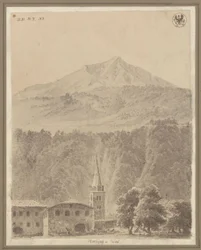 Martigny dans le canton suisse du Valais