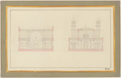 Section de la croisée et de l