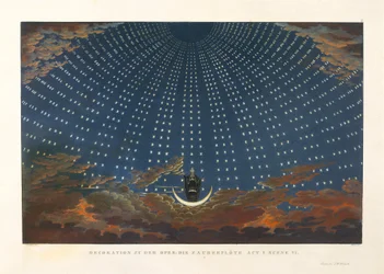 La Salle des Étoiles dans le Palais de la Reine de la Nuit, 1847-49