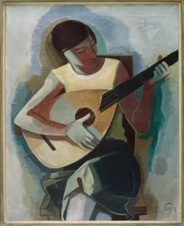joueuse de luth