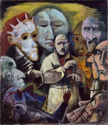 Autoportrait avec démons