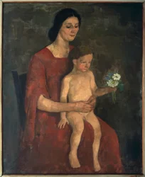Thilde Hofer avec Carlino