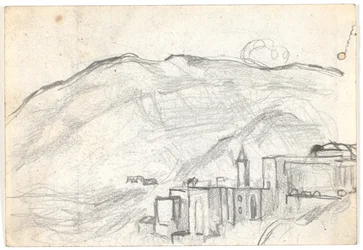 Paysage montagneux d