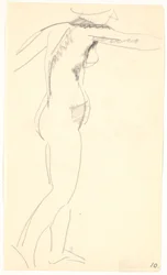 Modèle debout