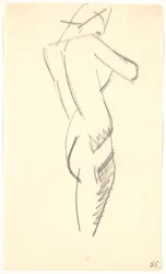 Modèle debout