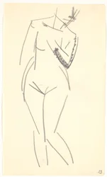 Modèle debout