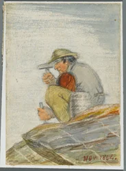 Tailleur de pierre, 1864