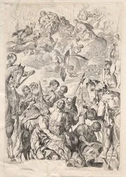 Saint Georges se préparant à son martyre
