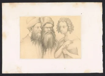 Suzanne et les vieillards (Entwürfe und Studien eines niederländischen Meisters aus dem XV. Jahrhundert)