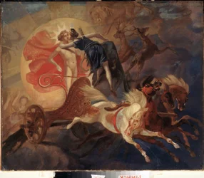 Éclipse de soleil, le salut de Diane à Apollon