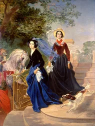 Portrait des sœurs Shishmareva