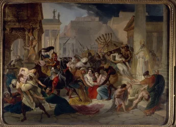 Le sac de Rome en 455, 1833-35