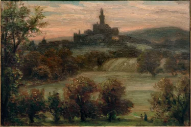 Paysage avec vue sur Kronberg