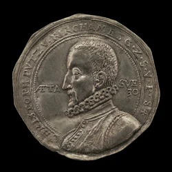Christoph Putz von Kirchameg, maître de la monnaie à Prague 1590, 1584
