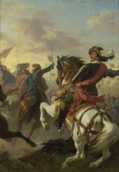 Victoire de Boucquoi à Zablat (Budweis) en 1619