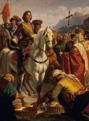 La marche du Prince Eugène vers la Bosnie en 1697