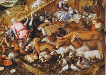 Les animaux entrent dans l