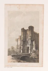 Porte de ville au XIIIe siècle