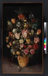 Bac de fleurs, 1614