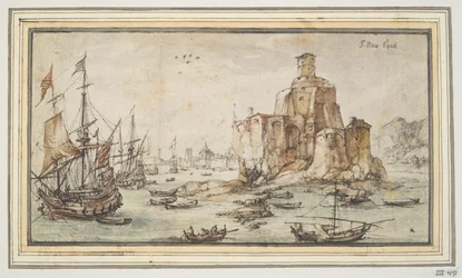 Scène de Port