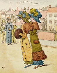 En Promenade, 19ème siècle