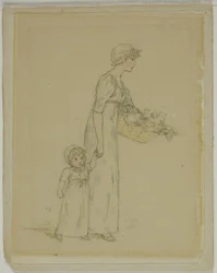 Femme avec Enfant