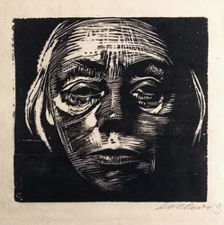 Autoportrait de face