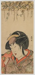 Hamamuraya Roko (Segawa Kikunojo III) période Edo, fin des années 1780