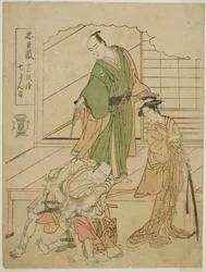 Acte VII : La maison de thé Ichiriki dans la pièce Chushingura Juichidan Tsuzuki