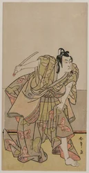 Ichikawa Monnosuke II en tant que Soga no Goro