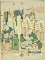 Armurier, du livre illustré "Livre d