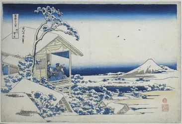 Matin enneigé à Koishikawa