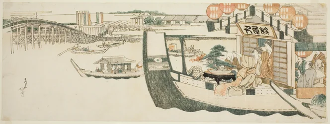 Parties de bateau sur la rivière Sumida