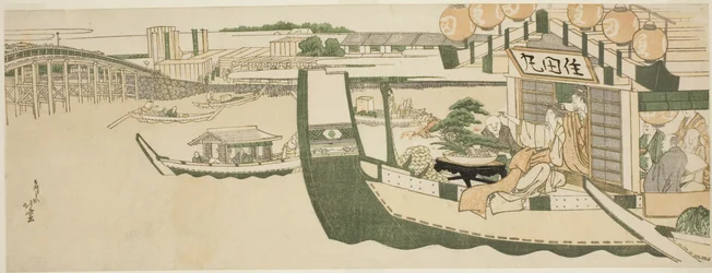 Parties de bateau sur la rivière Sumida