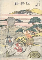 Chiryū, quarantième étape de la série « Les cinquante-trois stations du Tōkaidō »