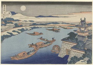 La rivière Yodo au clair de lune