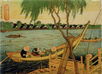 Pêche à la ligne longue dans la rivière Miyato