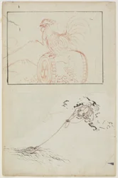 Dieu du tonnerre et son tambour