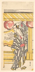 Matsumoto Koshiro IV dans le rôle de Tsurifune no Sabu
