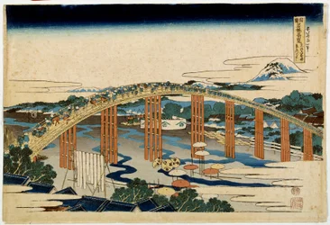 Pont Okazaki Yahagi sur le Tokaido