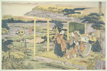 La Ligue loyale des quarante-sept rōnin (Chūshingura), Acte VI : la maison de Yoichibei, théâtre du seppuku de Kampei