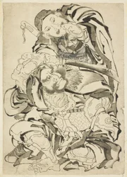 Deux héros chinois, c.1815-49