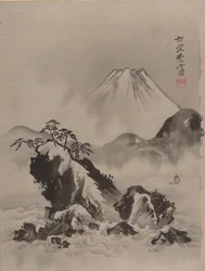 Mont Fuji, vers 1887