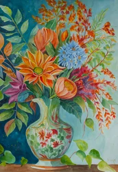 Bouquet de fleurs éclatant