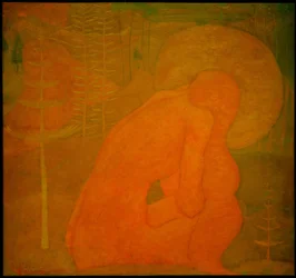 Prière (Étude pour une fresque)