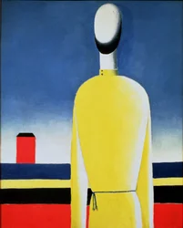 Figure à mi-corps en chemise jaune, 1928-32